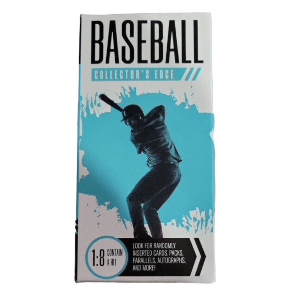 Baseball Card Box Collectors Edge 1:8 Contain Hit Parallels Refractors